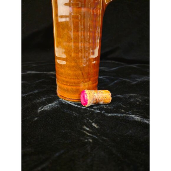 Decorative Stoneware Wine Decanter Bottle - Picture 7 of 9